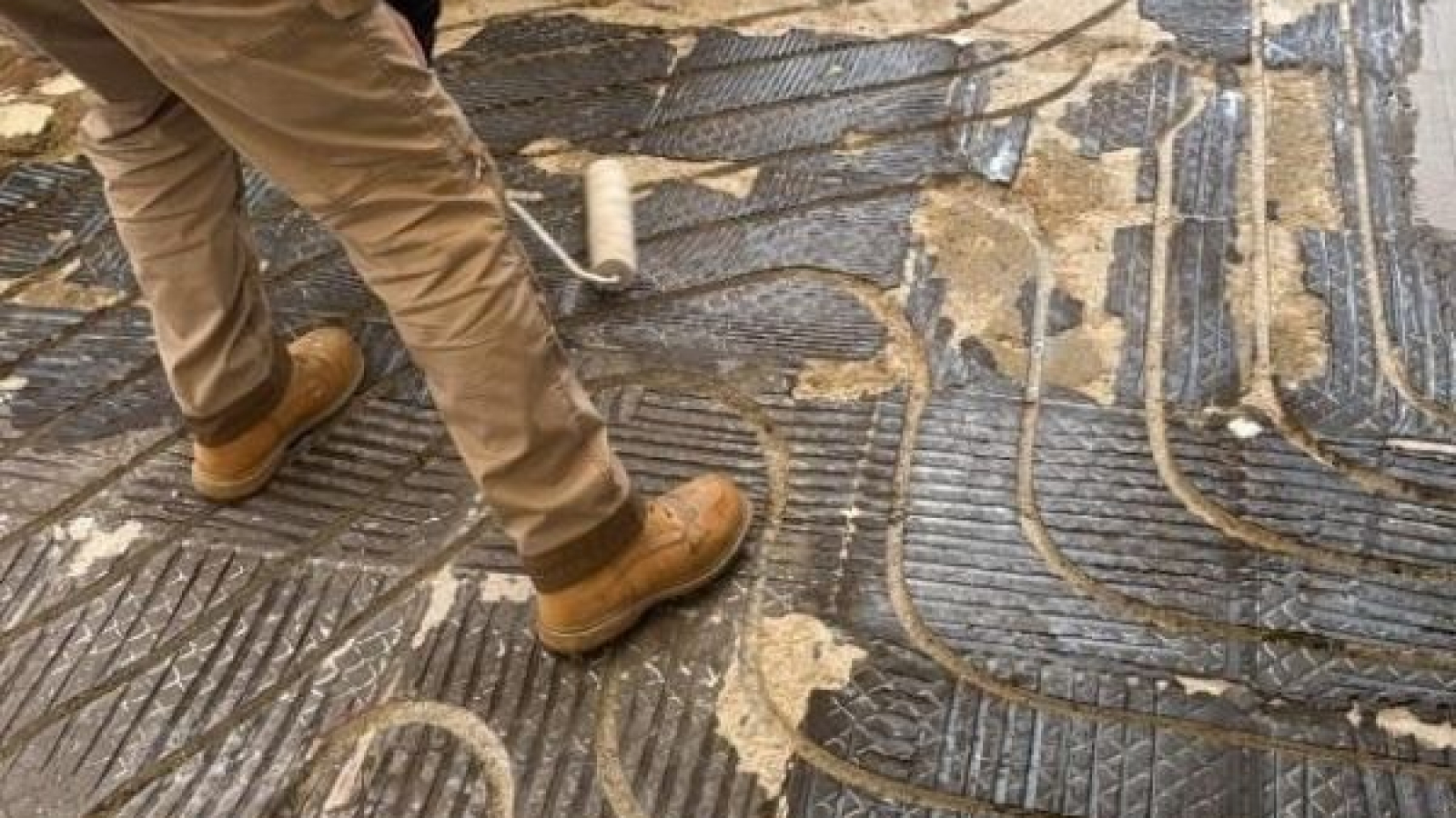 Milling concrete floors for underfloor heating services UK