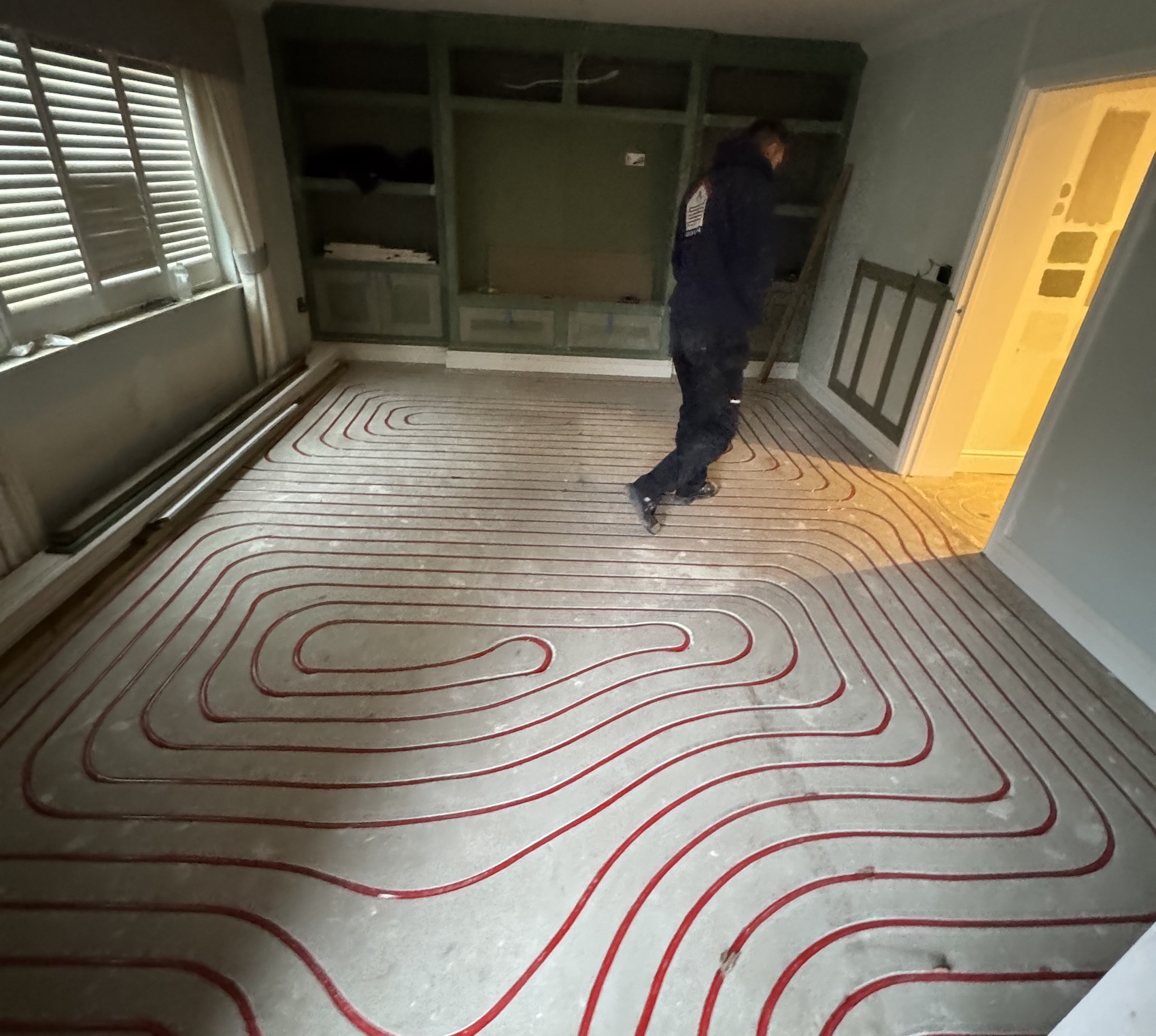 professional underfloor heating retrofit services channel heat systems